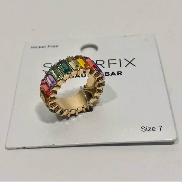 SUGARFIX Gold toned Ring Size 7 - Picture 8 of 8